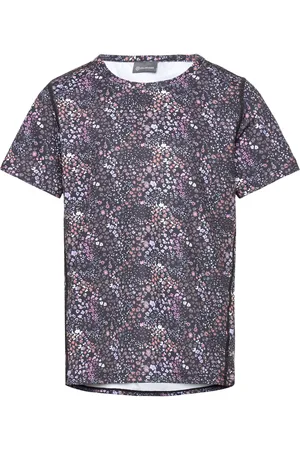 Color Kids Sport T-Shirt S/S - Aop Navy