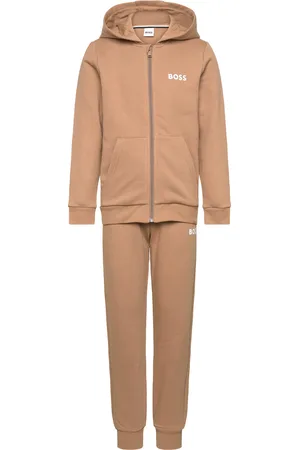HUGO BOSS Textile Set Brown
