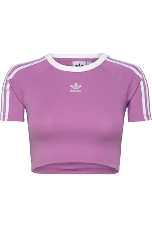 adidas 3 S Baby Tee Purple