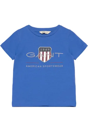 GANT Archive Shield Ss T-Shirt Blue