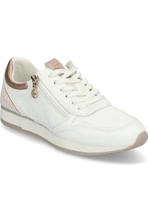 Tamaris Women Lace-Up Cream