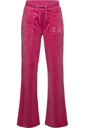 Juicy Couture Jc Diamante Wide Leg Jogger Pink