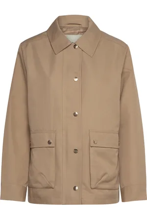 GANT Cotton Twill Jacket Beige