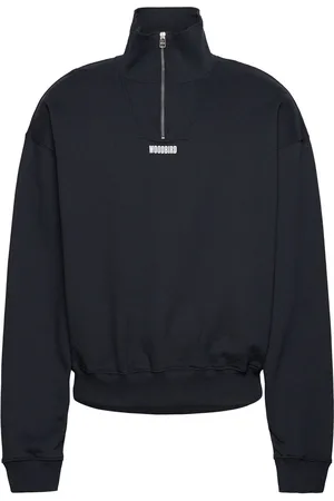 Woodbird Wblee Half Zip Black