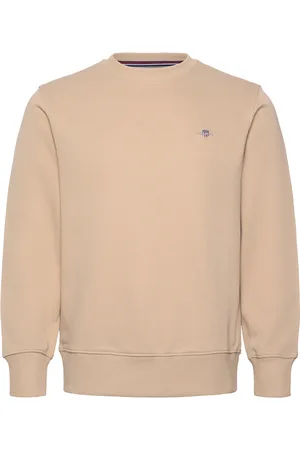 GANT Reg Shield C-Neck Sweat Cream