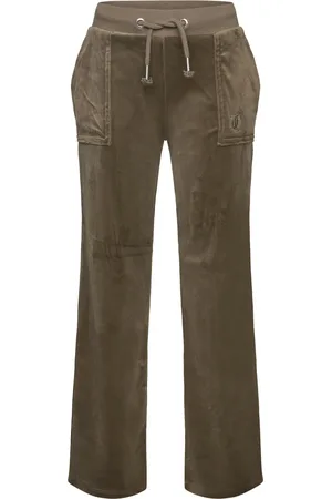 Juicy Couture Tonal Wide Leg Jogger Green