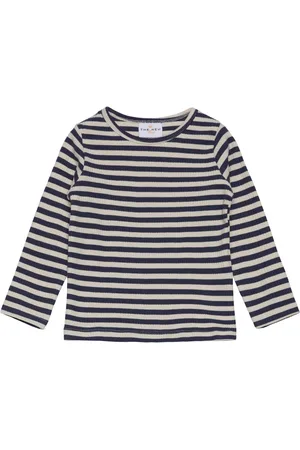The New Tnstfro Uni L_S Rib Tee Navy