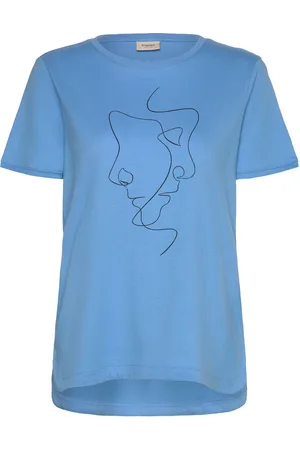 FRANSA Frsavai Tee 1 Blue