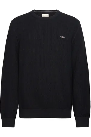 GANT Cotton Micro Textured C-Neck