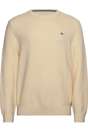 GANT Cotton Micro Textured C-Neck