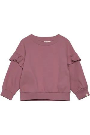 Lil Atelier Nmfilondon Res Ls Rlx Sweat Bru Lil Pink