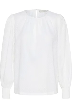Kaffe Karoca Ls Blouse White