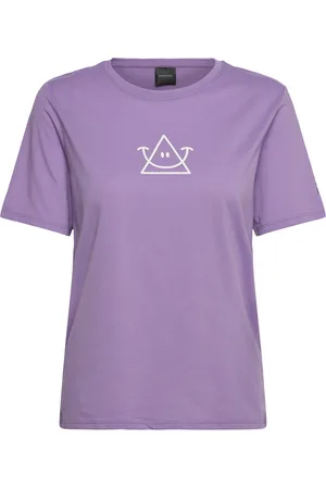 Peak Performance W Explore Graphic Tee Purple