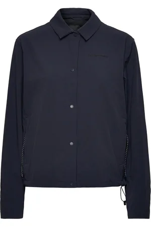 Peak Performance W Stretch Coach Jacket Navy