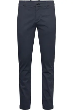 Lindbergh Superflex Chino Pants Navy