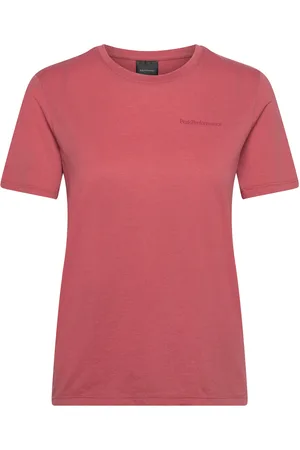 Peak Performance W Explore Graphic Tee Red