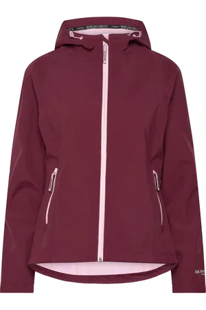 Ilse Jacobsen Rain Jackets Burgundy