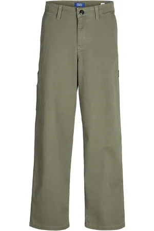 JACK & JONES Jpstalex Co Jjcarpenter Pants Noos Jnr Green Jack & J S