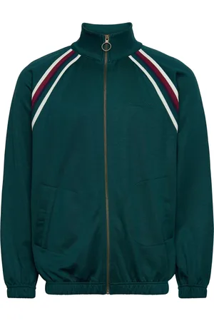 Scotch&Soda Track Full Zip Through Sweatshirt Green