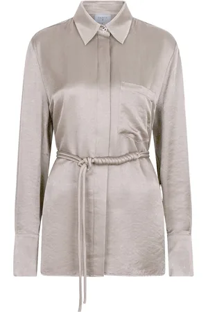 Dante 6 Joni Belted Over D Shirt Beige