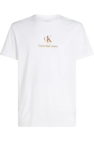 Calvin Klein Shadow Logo Tee White
