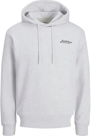 JACK & JONES Jjbeau Sweat Hood Ln Grey Jack & J S
