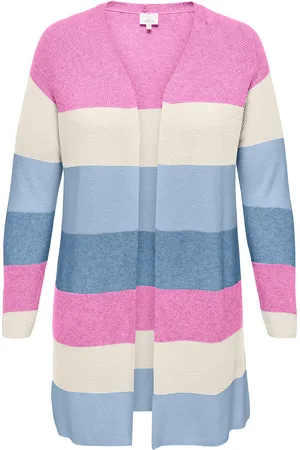 ONLY Caratija L/S Stripe Cardigan Knt Patterned