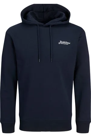 JACK & JONES Jjbeau Sweat Hood Ln Navy Jack & J S