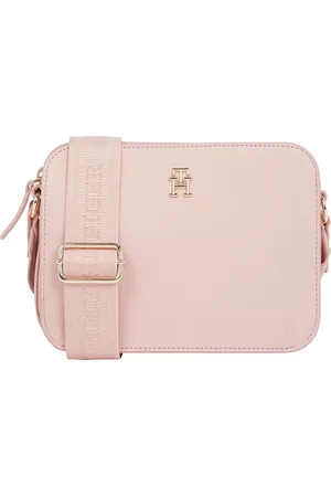 Tommy Hilfiger Th Logotape Camera Bag Pink