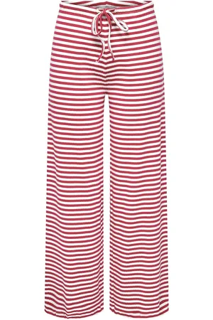 ONLY Onlaida Striped Pant Jrs Red