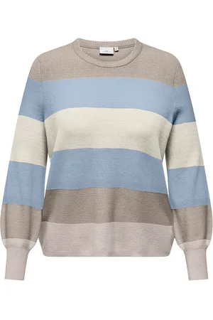 ONLY Carnew Daria L/S Stripe Pullover Knt Patterned