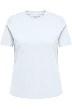 ONLY Carjen Life Ss Jeans Tee Jrs White