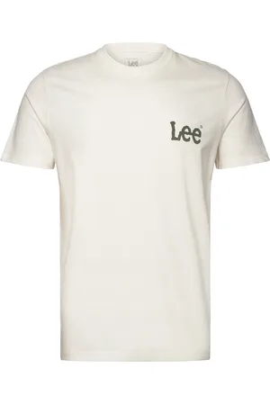 Lee Medium Wobbly Lee Tee White