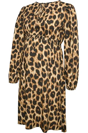 Mama;licious Mlnalene Ls Wo Dress Abk
