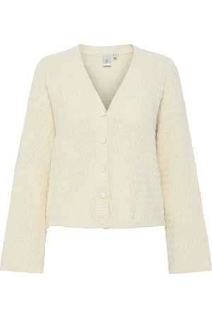 Y.A.S Cibyl Ls Knit Cardigan Noos Cream