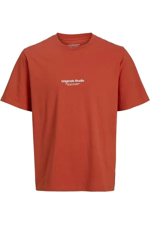 JACK & JONES Jorvesterbro Tee Ss Crew Neck Noos Mni Orange Jack & J S