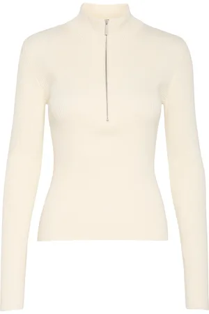 Gestuz Yasmiagz Zipper Pullover Noos Cream