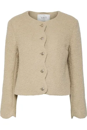 Y.A.S Serana Ls Jacket Beige