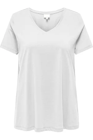ONLY Carbonnie Life S/S V A-Shape Tee Noos