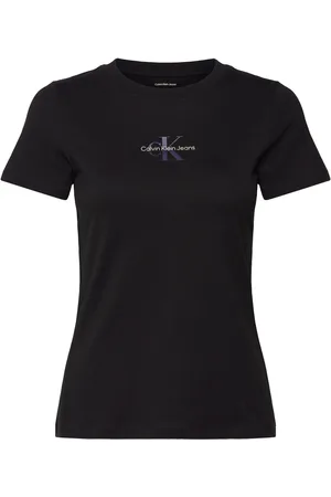 Calvin Klein Gradient Monologo Slim Tee Black