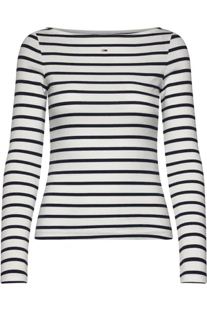Tommy Hilfiger Tjw Boat Neck Top Ls Navy