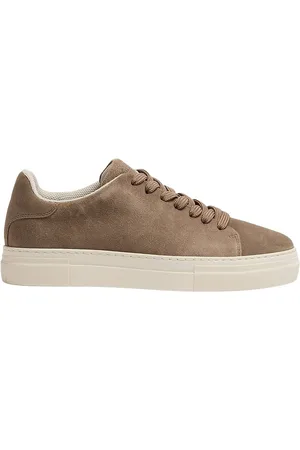 SELECTED Slhdavid Chunky Suede Sneaker Noos Beige