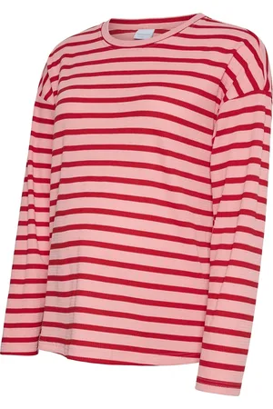 Mama;licious Mlsilla Ls Jrs Top Pink