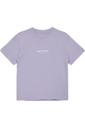 JACK & JONES Jorvesterbro Tee Ss Crew Neck Noos Mni Purple Jack & J S