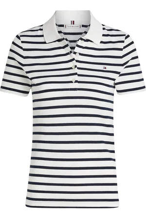 Tommy Hilfiger 1985 Slim Pique Polo Ss Navy