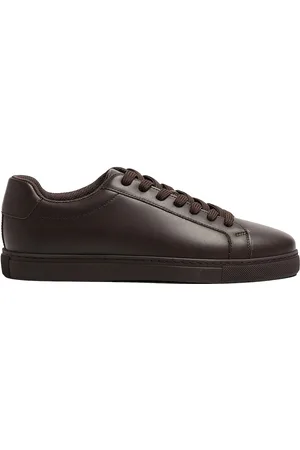 SELECTED Slhevan Leather Sneaker Noos Brown