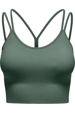 ONLY Onpfrion-2-Free Seam Bra Green