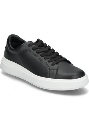 Calvin Klein Low Top Lace Up Lth Black