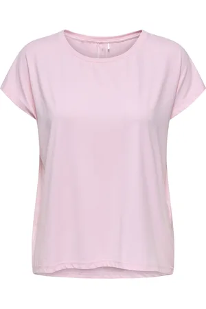 ONLY Onpaubree Life On Ss Bat Loose Tee Noos Pink