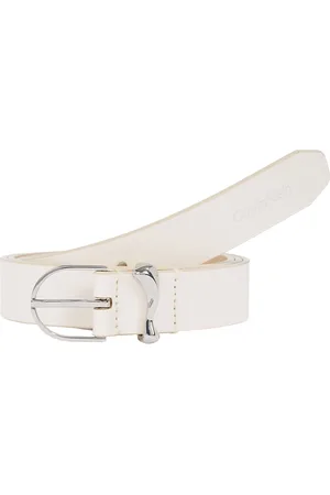 Calvin Klein Ck Must Organic Loop Belt 25Mm White